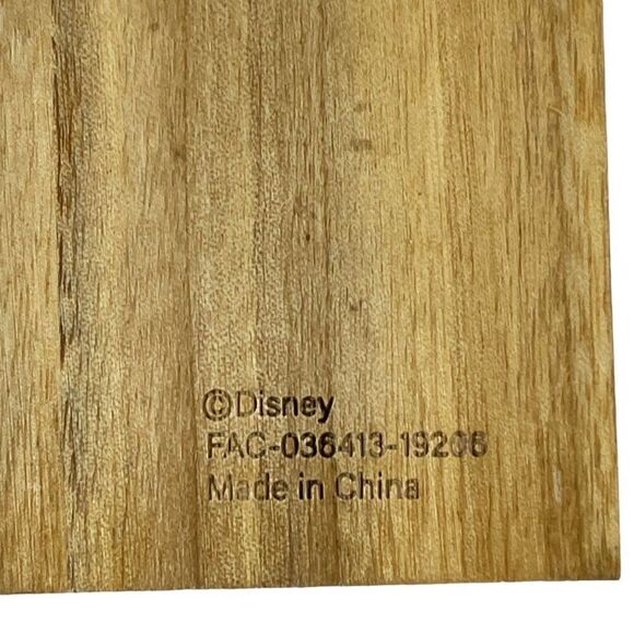 Disney World Land Minnie Mouse Annual Passholder Wooden Coaster Set With Holder - Picture 10 of 13